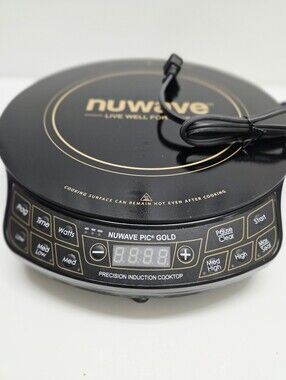 Nuwave Pic Gold Portable Precision Induction Cooktop 30211 12 Inch Burner *Read
